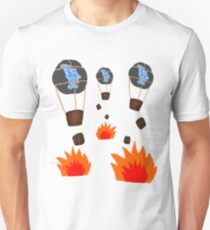 Balloon Bombardment Unisex T-Shirt