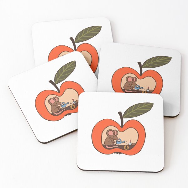 Item preview, Little cute gardening mouse planting apple seeds - Our Planet Week designed and sold by romicajones.
