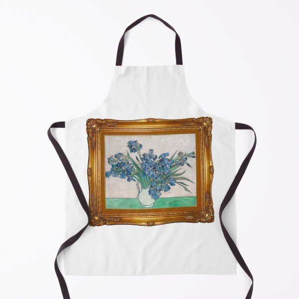 Item preview, Irises by Van Gogh In A Gold Frame designed and sold by PaulinaS.