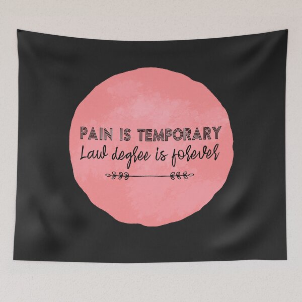 Item preview, Lawyer Fashion | Pain is temporary Law degree is forever designed and sold by Burachonak-art.