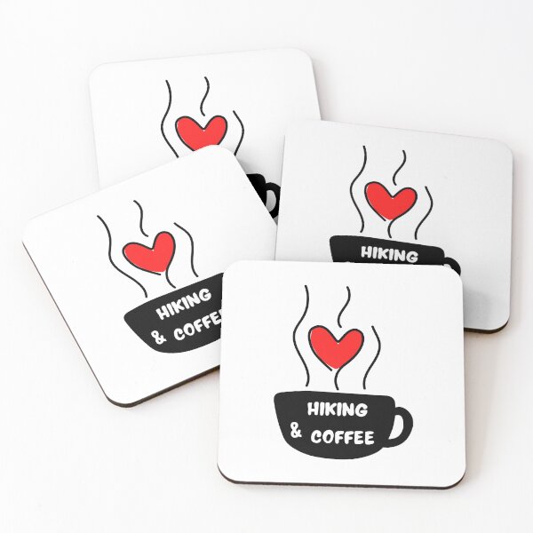 Item preview, Hiking & coffee designed and sold by TheGreenGoat.