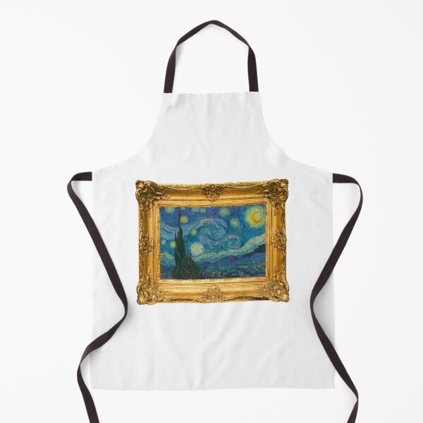 Item preview, The Starry Night by Van Gogh In A Gold Frame designed and sold by PaulinaS.