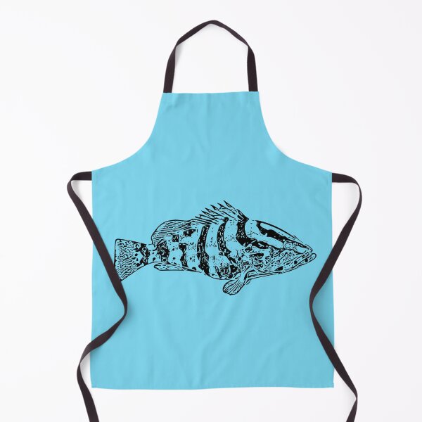 Item preview, Nassau Grouper Black Design designed and sold by designsasstultd.
