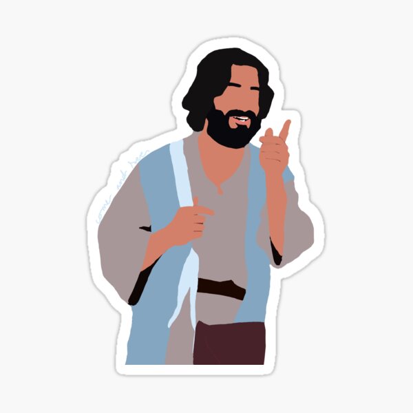 Binge Jesus The Chosen Stickers – Official Gifts by Angel Studios