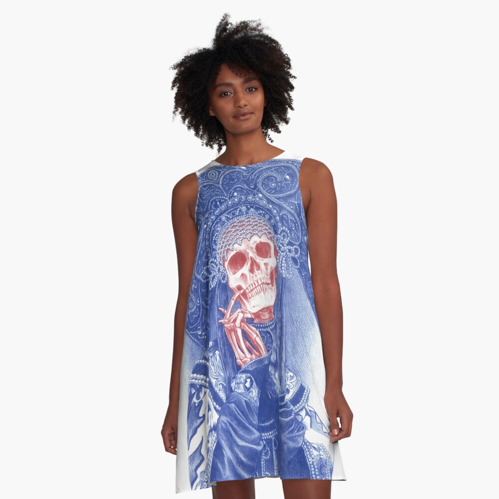 Item preview, A-Line Dress designed and sold by pixelskaya.