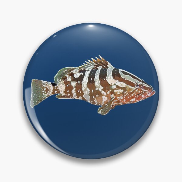Item preview, Nassau Grouper White Alternate Design designed and sold by designsasstultd.