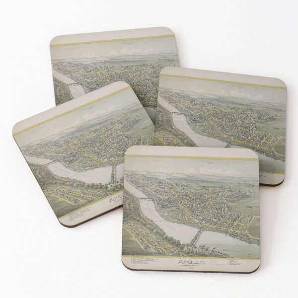 Item preview, Apollo, Pennsylvania (1896) designed and sold by allhistory.