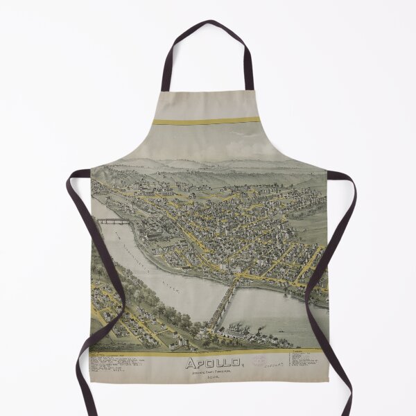 Item preview, Apollo, Pennsylvania (1896) designed and sold by allhistory.