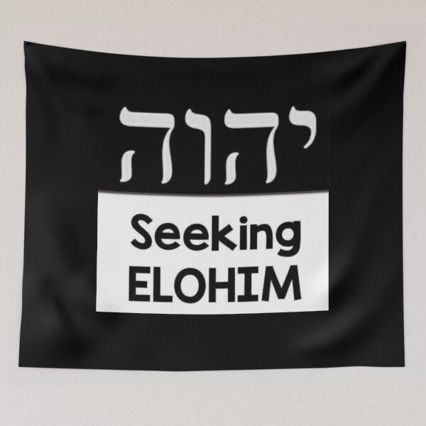 Item preview, Seeking Elohim is Seeking God designed and sold by JoyousNoise.