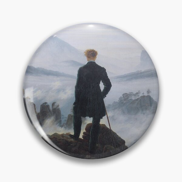 Item preview, Wanderer above the Sea of Fog Caspar David Friedrich designed and sold by Bimsbums.