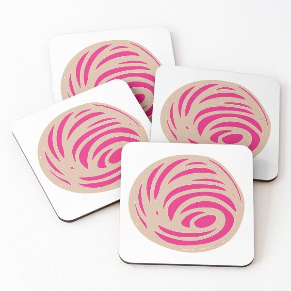 Item preview, Swirly planet icon, pink and gold on white designed and sold by Susan Marie Williams.