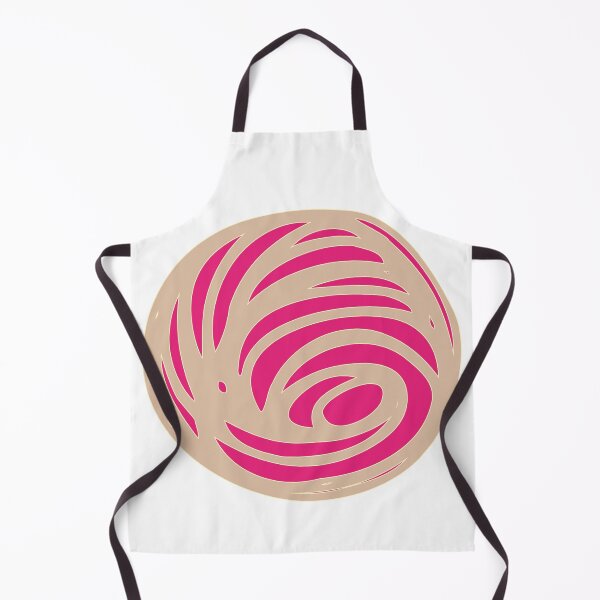Item preview, Swirly planet icon, pink and gold on white designed and sold by Susan Marie Williams.