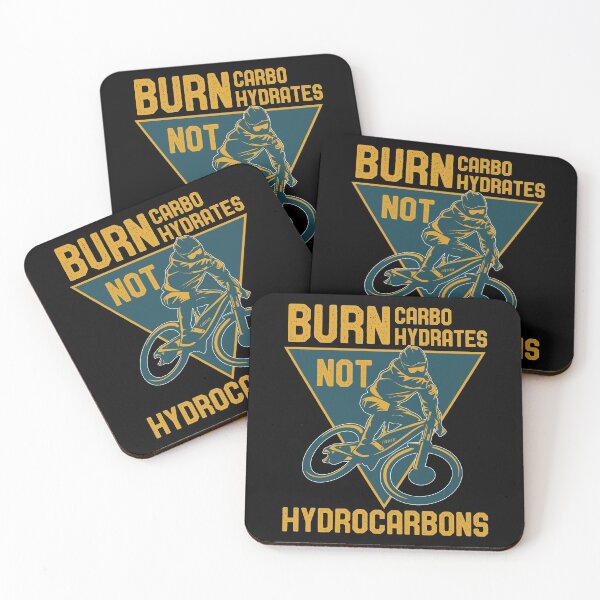 Item preview, BURN CARBOHYDRATES NOT HYDROCARBONS designed and sold by TheFlipRepublic.