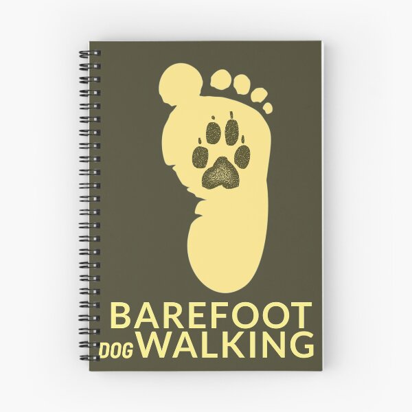 Item preview, Funny barefoot (dog) walking design . designed and sold by NobelFashion.