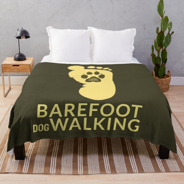 Item preview, Funny barefoot (dog) walking design . designed and sold by NobelFashion.