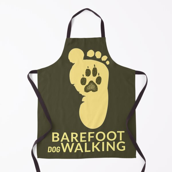 Item preview, Funny barefoot (dog) walking design . designed and sold by NobelFashion.