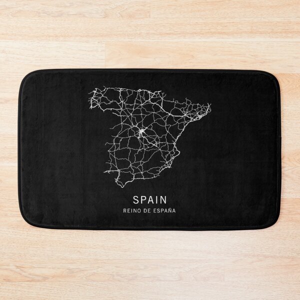Item preview, Spain Road Map designed and sold by clarkstpress.