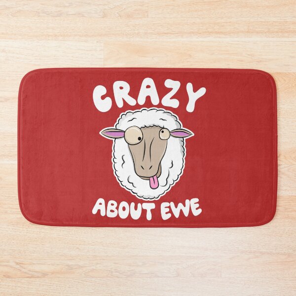 Item preview, Crazy About Ewe - Funny Sheep Lamb designed and sold by Dan66.