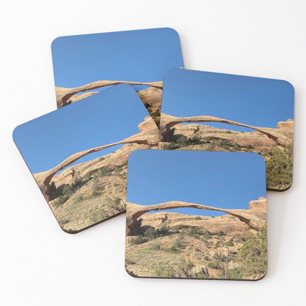 Item preview, Landscape Arch Against Bright Blue Sky designed and sold by Sarah Tepe.