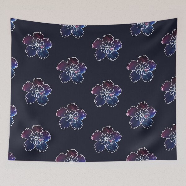Item preview, Cosmic Galaxy Flower designed and sold by Pentanglement.