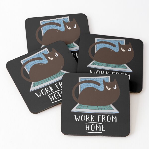Item preview, Cat In The Home Office designed and sold by Gravity1206.
