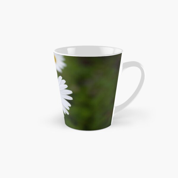 White Daisies Tall Mug