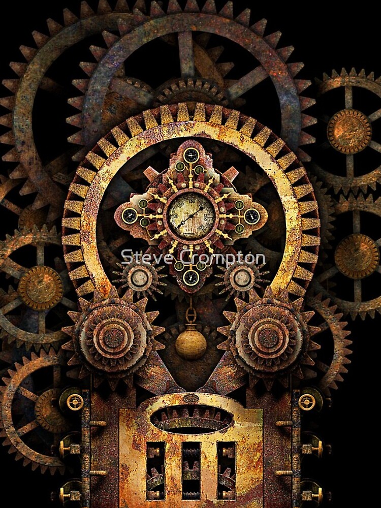Infernal Steampunk Vintage Machine #2B by SC001
