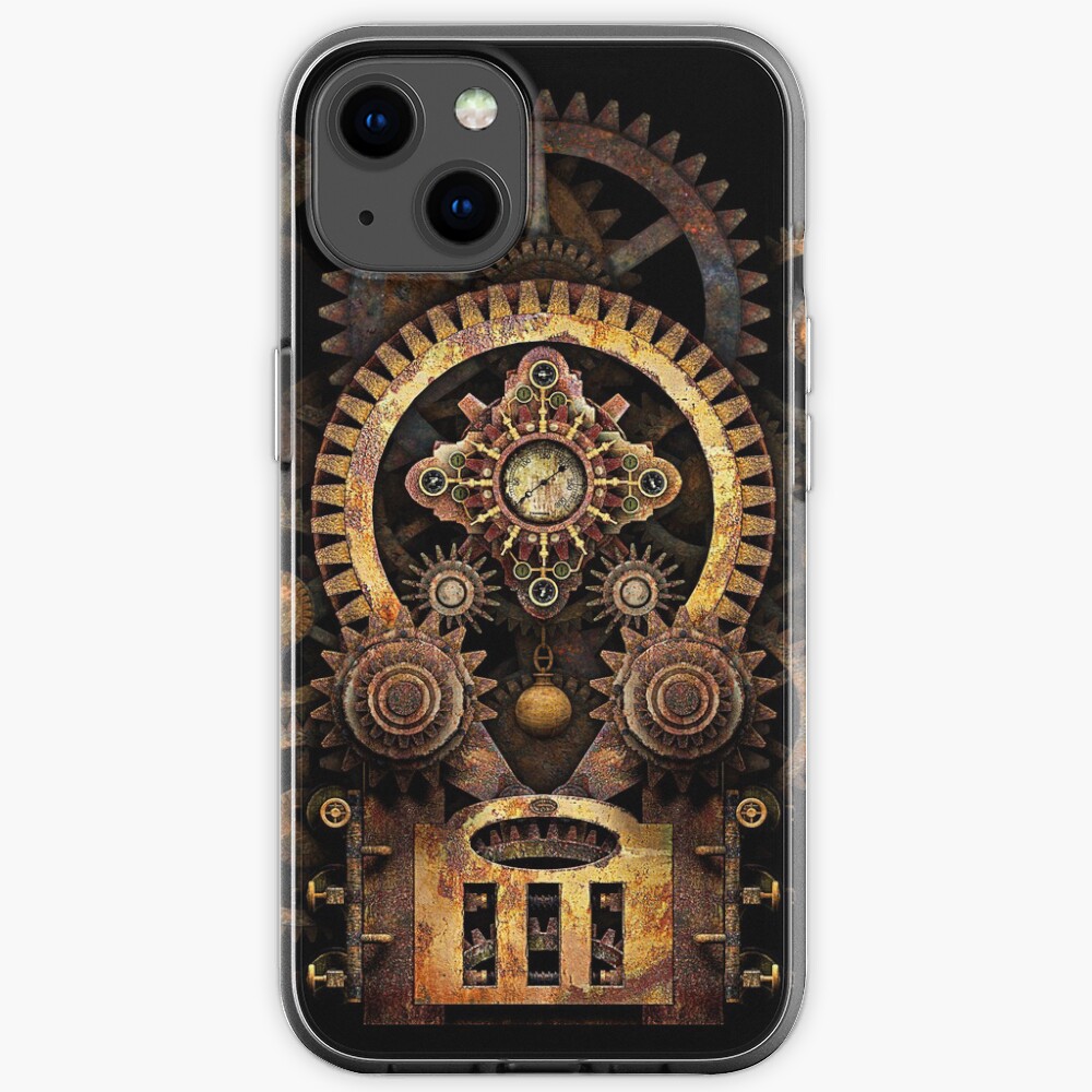 Infernal Steampunk Vintage Machine #2B iPhone Case