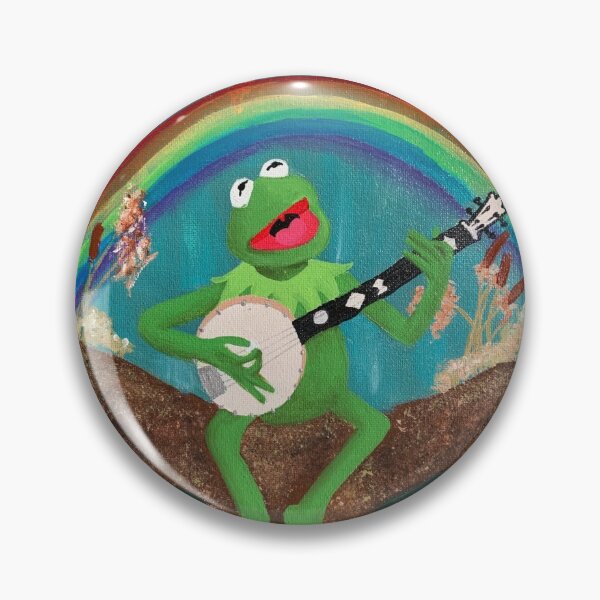 Item preview, Kermit the Frog Banjo Painting designed and sold by kennahoney.