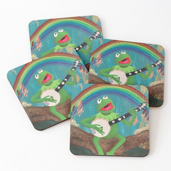 Item preview, Kermit the Frog Banjo Painting designed and sold by kennahoney.
