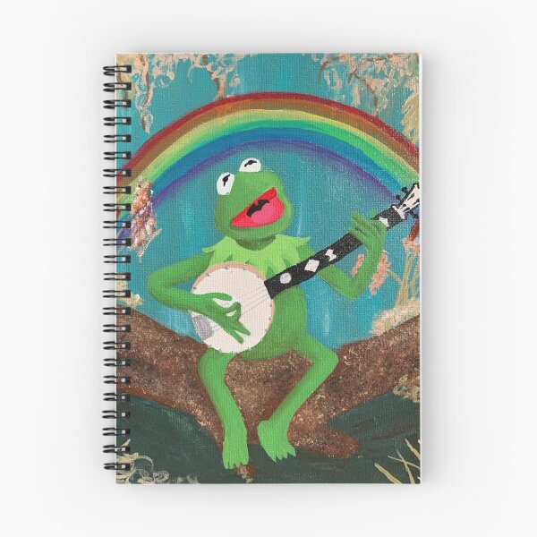 Item preview, Kermit the Frog Banjo Painting designed and sold by kennahoney.