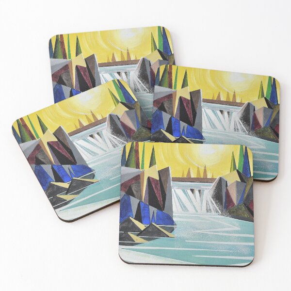 Artikelvorschau, Abstraktes Acryl die Wasserfälle entworfen und verkauft von mikemcglashon.