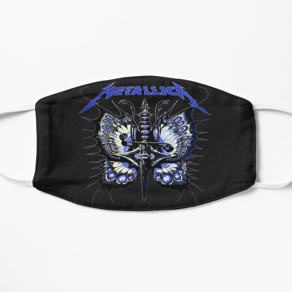 los fans de metallica más vendidos Mascarilla plana