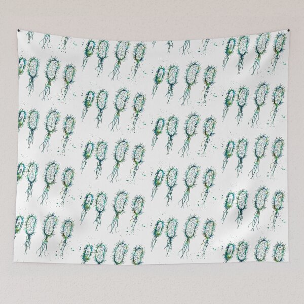 Item preview, Escherichia Coli Bacterium designed and sold by EvasDreams.