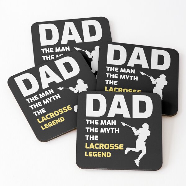 Item preview, Lacrosse Player Dad Fathers day Gift Funny Hobby designed and sold by CuteDesigns1.