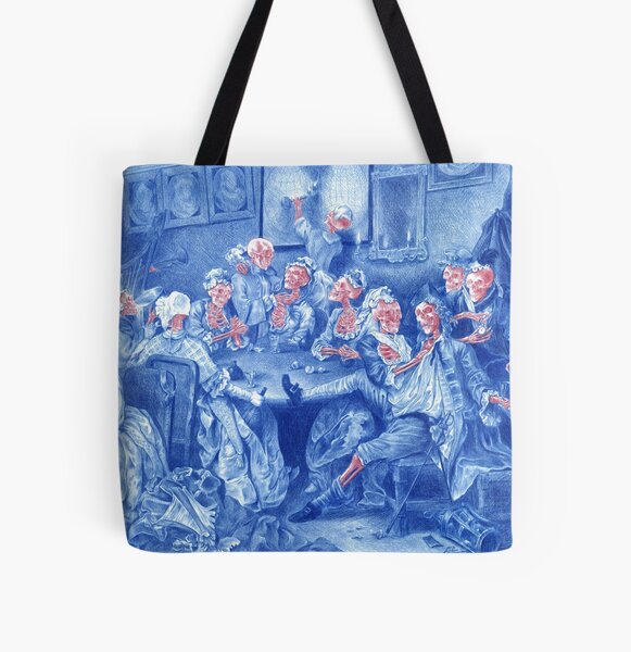 A Rake's Progress All Over Print Tote Bag