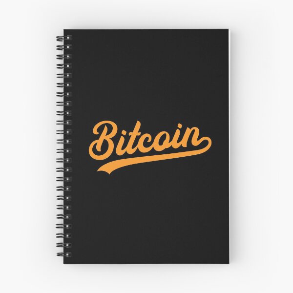 Item preview, Bitcoin Btc Crypto Cryptocurrency Cursive Script  designed and sold by JustLivinLife.