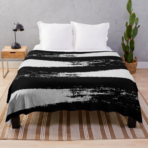 Item preview, Brushstroke Black designed and sold by Miss Striped.