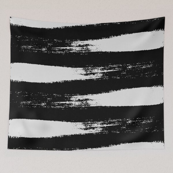 Item preview, Brushstroke Black designed and sold by Miss Striped.