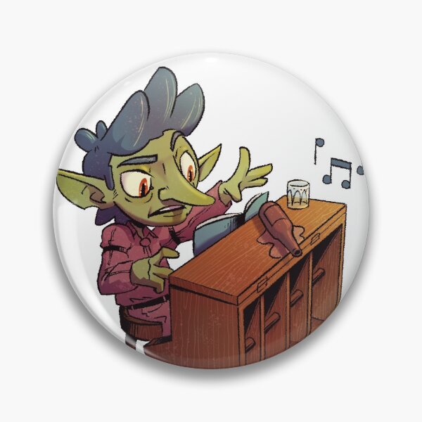 Item preview, Goblin on the Ivories designed and sold by Kyle Armstrong.