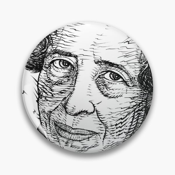 Item preview, HANNAH ARENDT ink portrait .2 designed and sold by lautir.