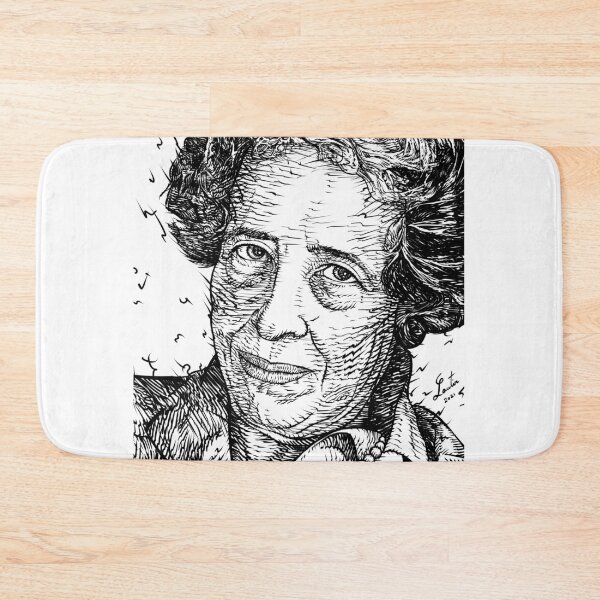 Item preview, HANNAH ARENDT ink portrait .2 designed and sold by lautir.