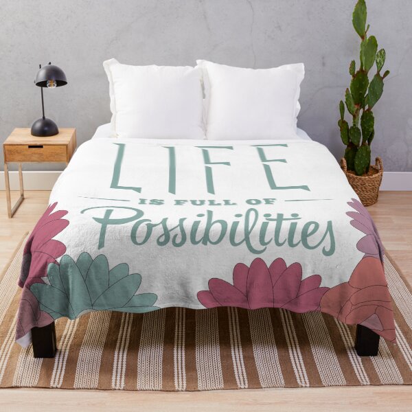 Item preview, Life Is Full Of Possibilities in Flowers designed and sold by Out5p0ken.