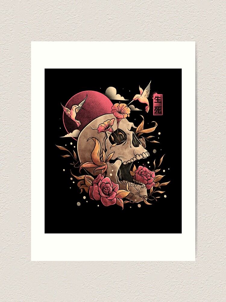 月乃カエル　Skull in the Flowers 月乃カエル,TSUKINO KAERU|@GALLERY TAGBOAT