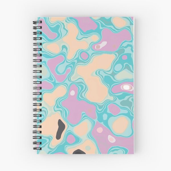 Item preview, Light Blue Abstract Psychadelic Pattern designed and sold by quarantineshop.
