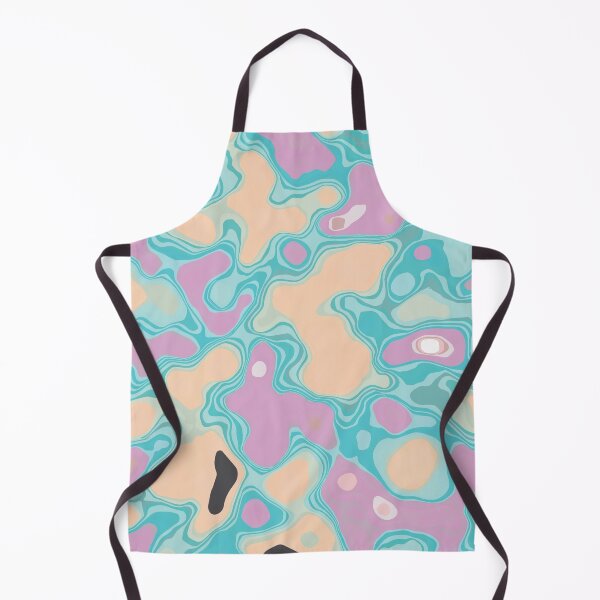 Item preview, Light Blue Abstract Psychadelic Pattern designed and sold by quarantineshop.