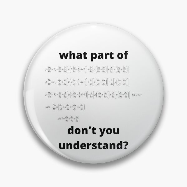 Item preview, What don't you understand? Navier-Stokes designed and sold by bonelessbooks.