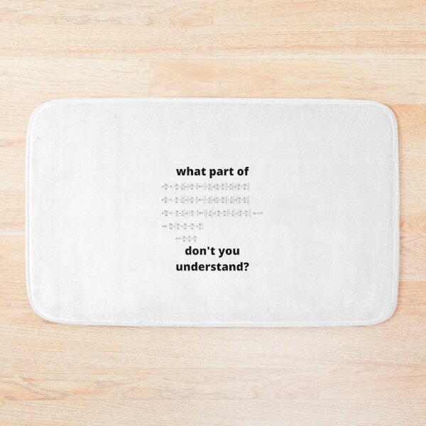 Item preview, What don't you understand? Navier-Stokes designed and sold by bonelessbooks.