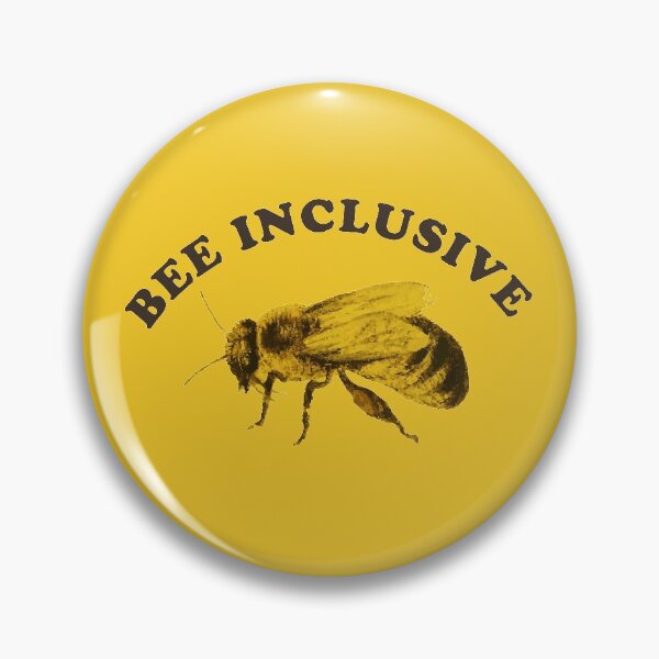 Item preview, Be Inclusive Human Equality Racial Justice Honey Bee designed and sold by yelly123.