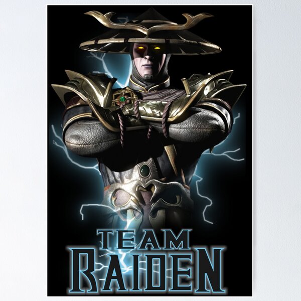 Arquivo Mortal Kombat - Poster do Raiden no filme de Mortal Kombat.